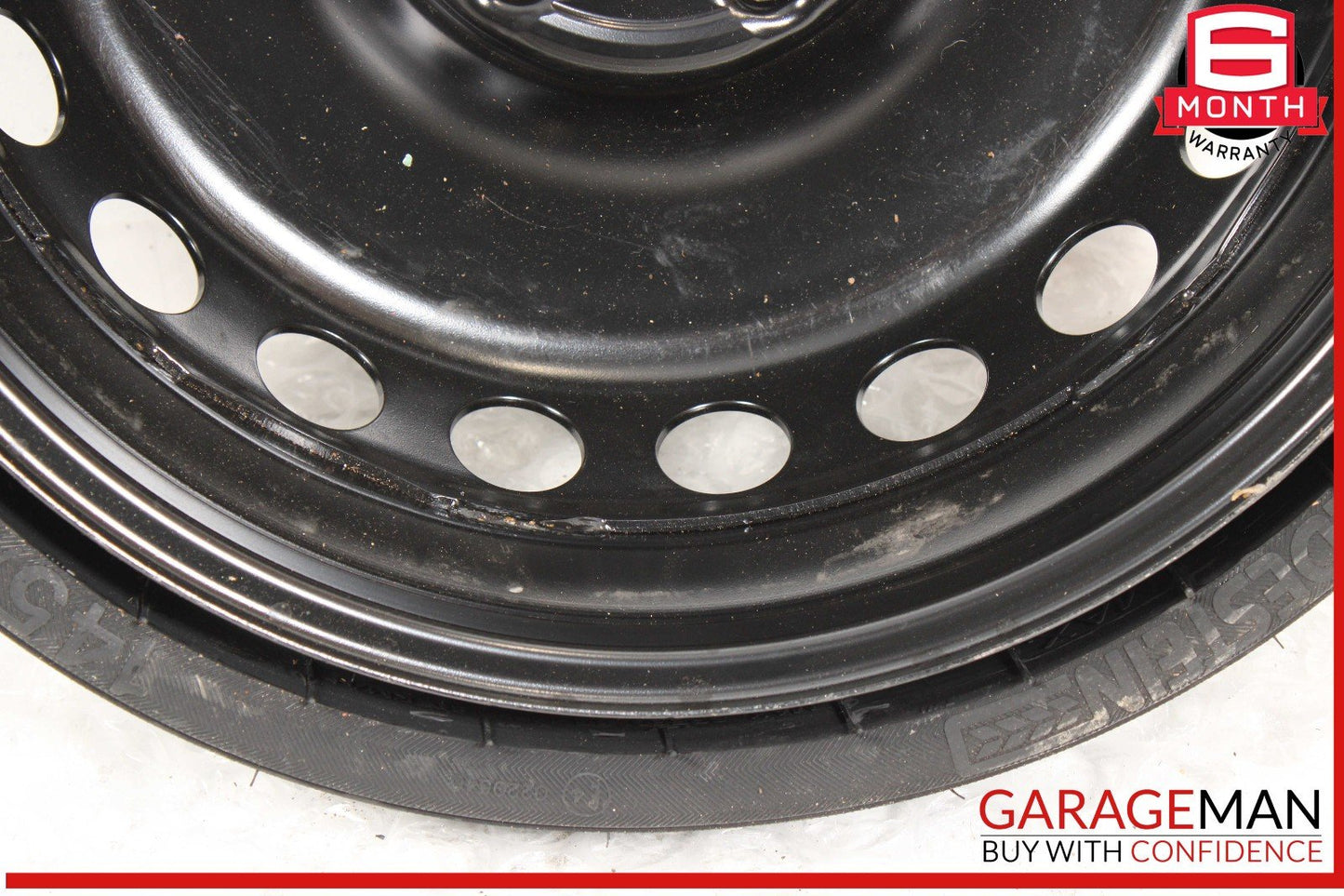 12-20 Mercedes R172 SLK350 Emergency Spare Tire Wheel Donut Space Saver 4.5Bx17