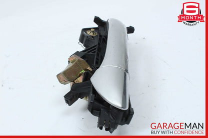 00-06 Mercedes W220 S500 Rear Left Side Exterior Door Handle Silver OEM