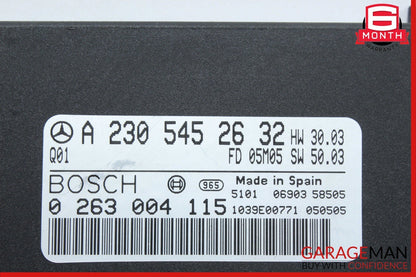 03-06 Mercedes R230 SL500 SL55 SL65 AMG Park Parking Assist Control Module OEM