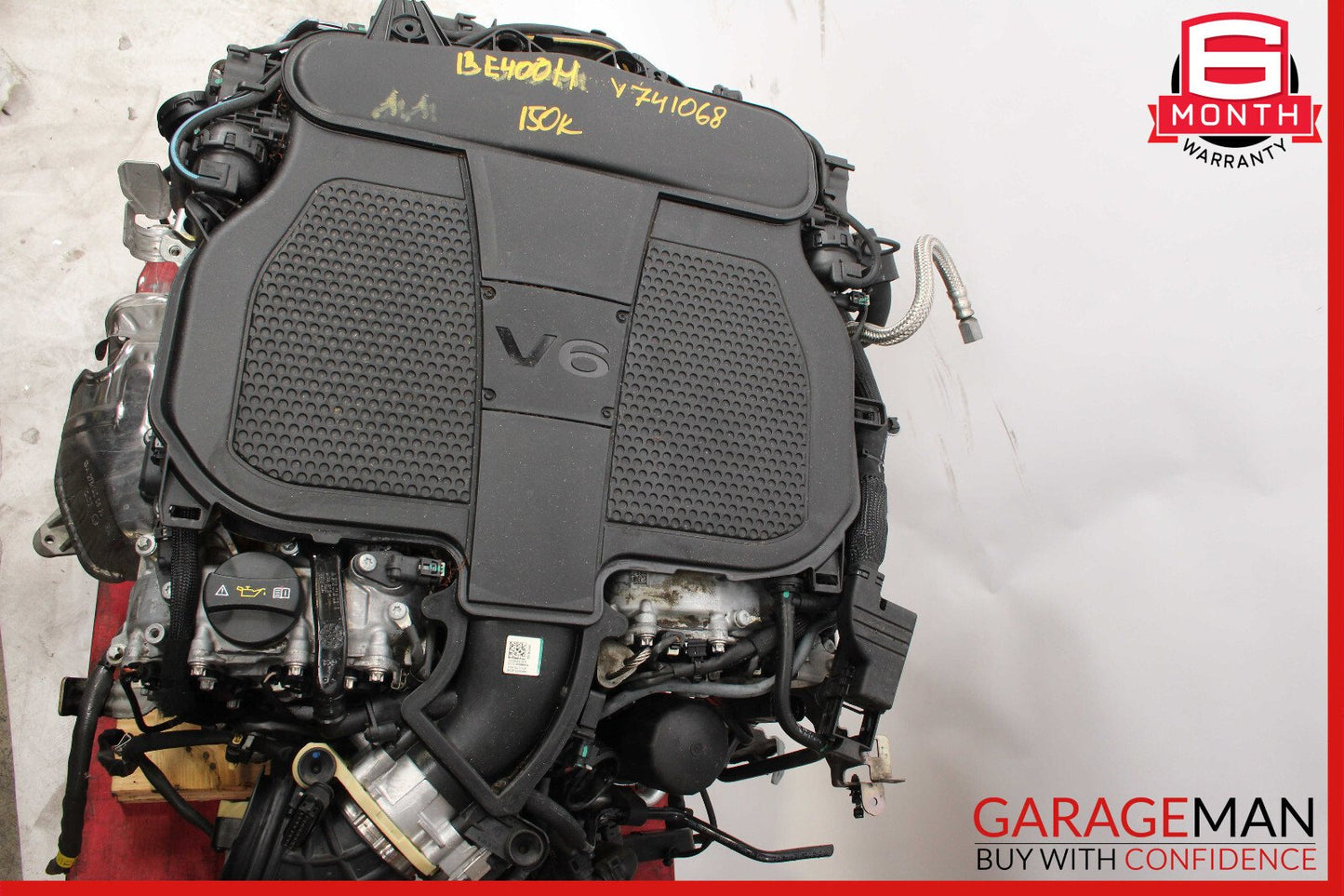 13-15 Mercedes W212 E400 Hybrid 3.5L Engine Motor Block Assembly 150k OEM