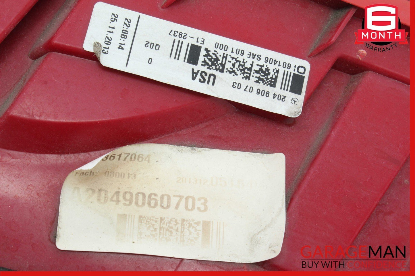 12-14 Mercedes W204 C250 C300 C350 Rear Right Taillight Tail Light Lamp LED