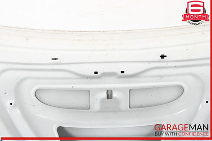 12-16 Audi S4 A4 Trunk Lid Shell White OEM