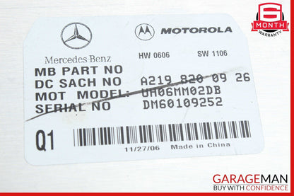 06-09 Mercedes X164 GL450 4MATIC Communication Control Module Unit OEM