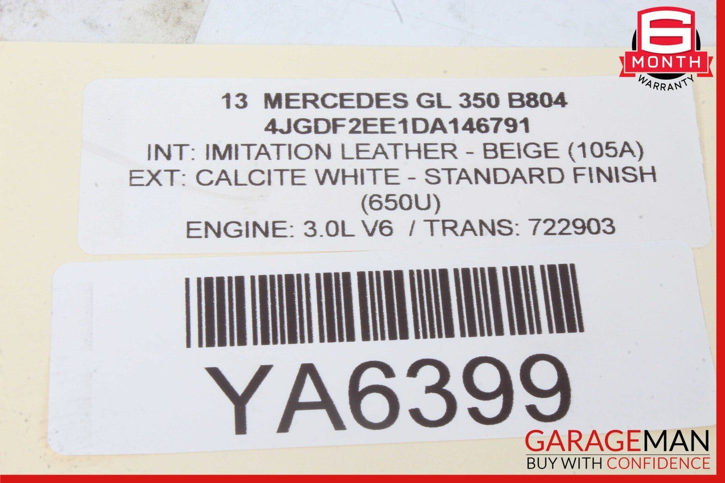12-19 Mercedes X166 GL350 GLE43 AMG Front Left Side Door Window Regulator Motor