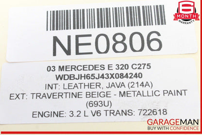 96-02 Mercedes W210 E320 E430 Rear Right or Left Lower Forward Control Arm OEM
