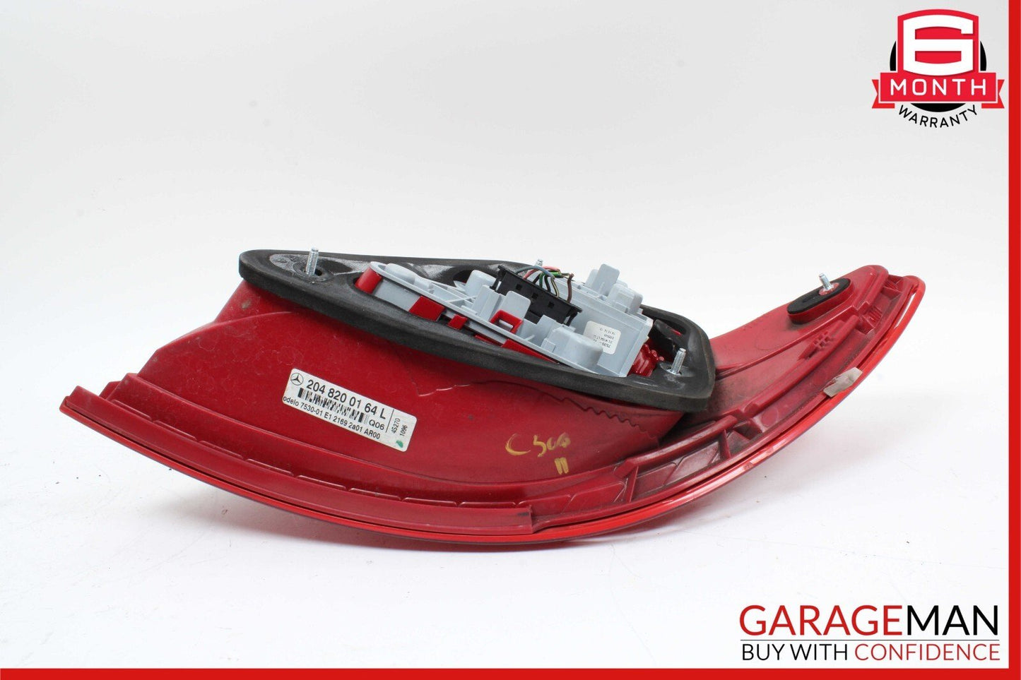 08-11 Mercedes W204 C250 C300 Rear Left Side Taillight Tail Light Lamp OEM