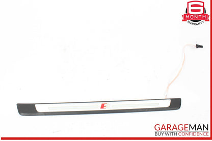 17-24 Audi A4 Front Left & Front Right Side Door Sill Plate Cover Trim OEM