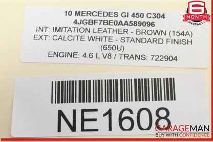 08-18 Mercedes X164 GL450 ML350 Subwoofer Amp Amplifier Harman Becker 2118705189