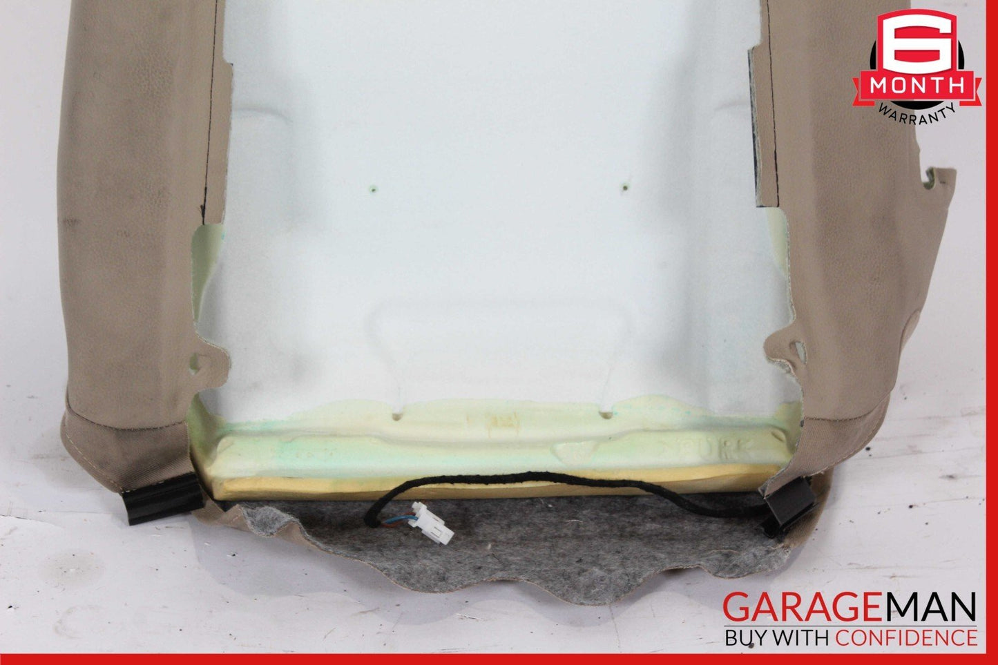 10-13 Mercedes W212 E350 Front Right Passenger Seat Cushion Top Upper Beige OEM