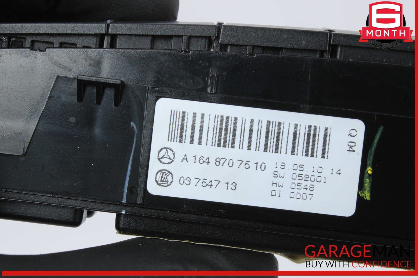 06-12 Mercedes W164 ML350 Dash Hazard Heated Seats ESP Control Panel OEM