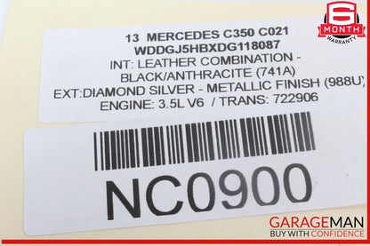 08-18 Mercedes W204 C350 E350 Engine Cooling Fan Motor Radiator OEM