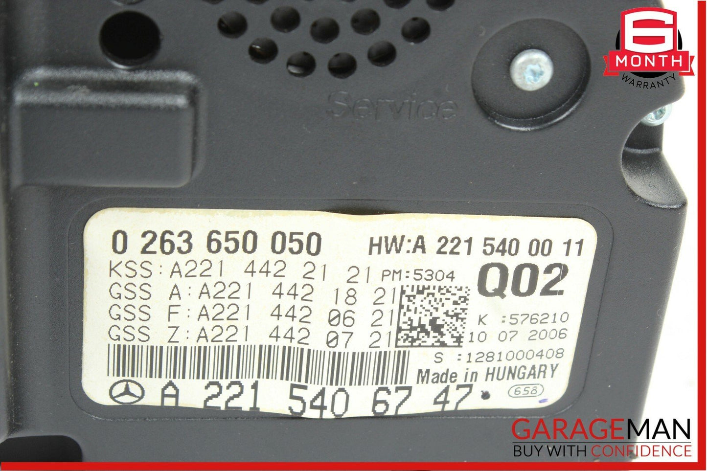 07-10 Mercedes W221 S550 CL550 Speedometer Odometer Instrument Cluster Gauge