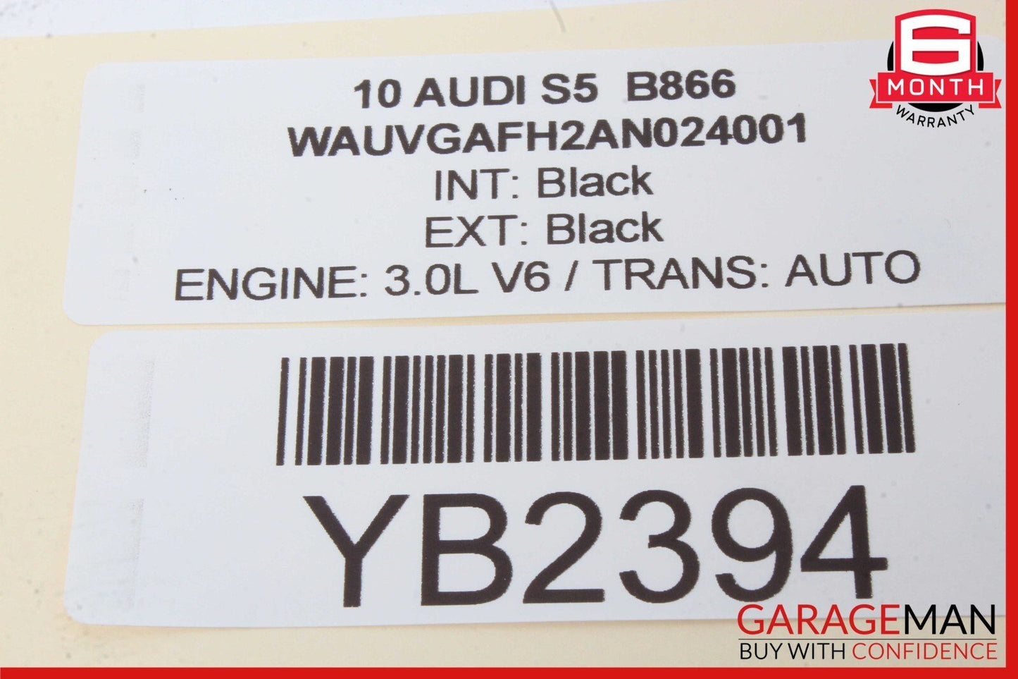 09-17 Audi S5 A4 A5 Front Leftt Side Door Window Regulator Motor Unit OEM