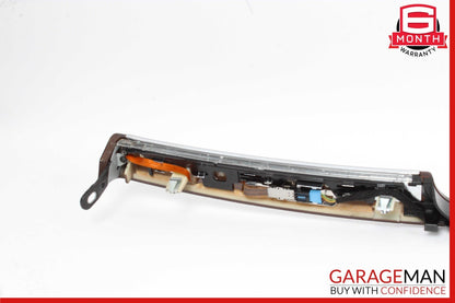 10-13 Mercedes W221 S550 S450 Dashboard Center Trim Molding Cover Bezel Wood