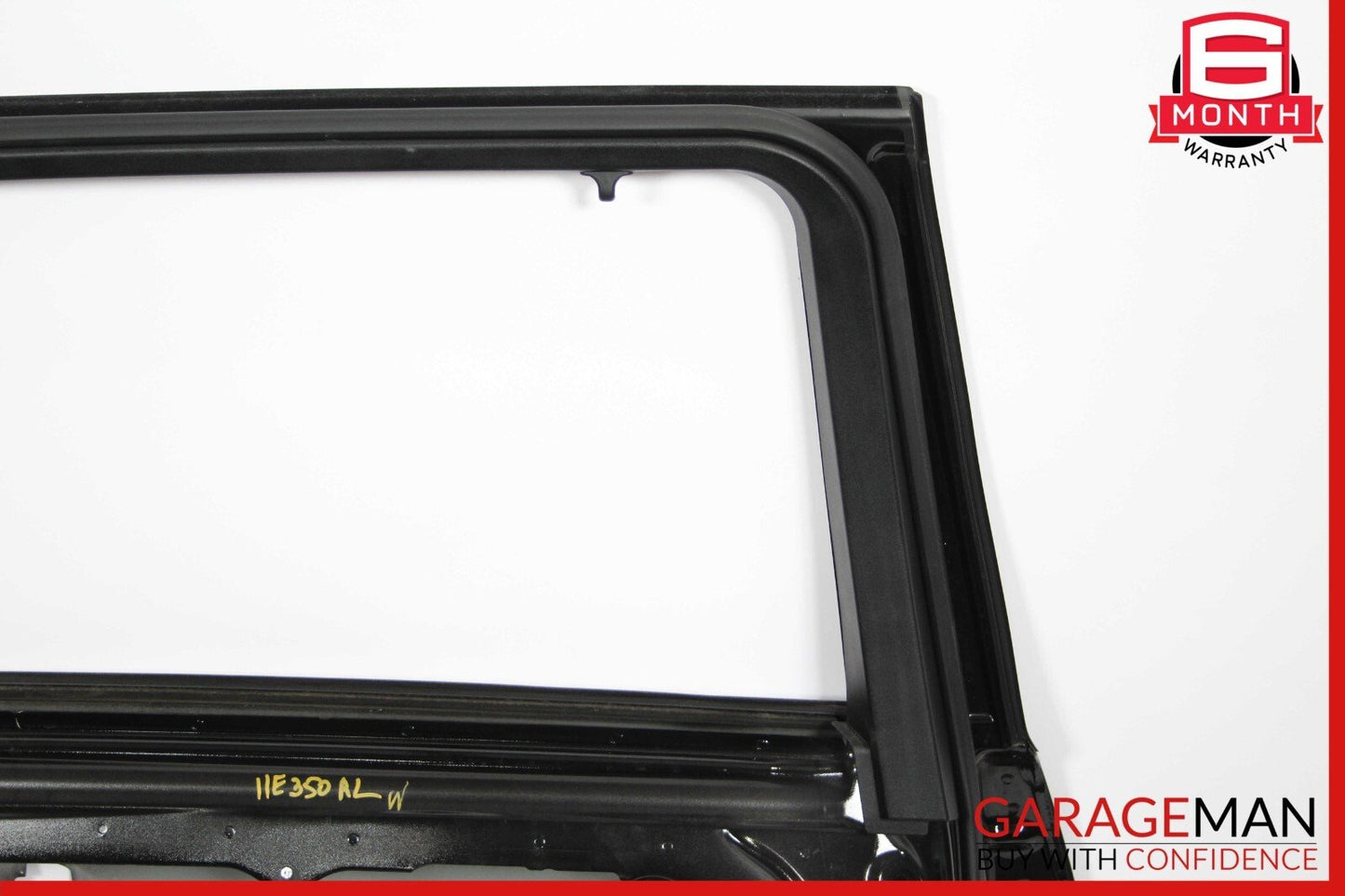 11-13 Mercedes W212 E350 Wagon Rear Left Driver Side Door Shell Assembly Black