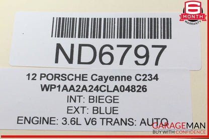 11-18 Porsche Cayenne 958 Rear Trunk Tailgate Liftgate Control Module Unit OEM