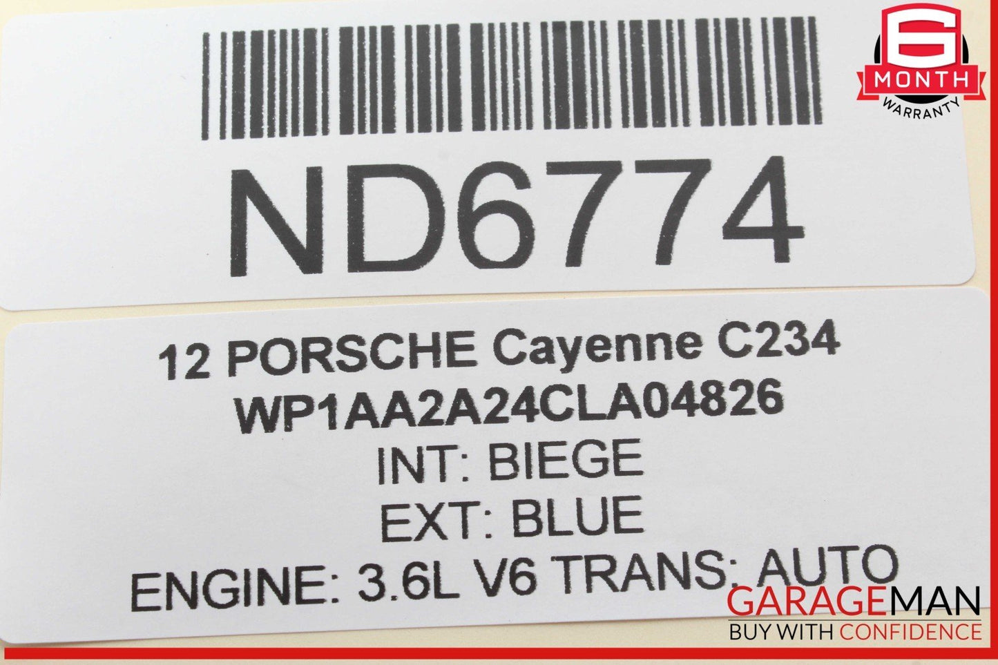 11-17 Porsche Cayenne 958 Front Right Passenger Side Door Control Module OEM