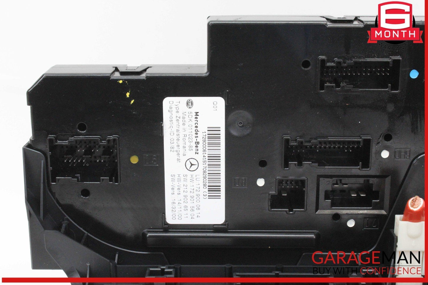 17-20 Mercedes R172 SLC300 SLC43 AMG Rear Relay Fuse Box SAM Control Module OEM