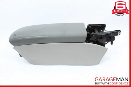 03-06 Mercedes R230 SL500 Center Console Arm Rest Armrest Storage Tray Grey