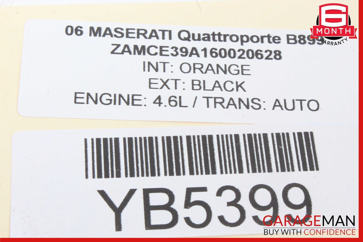03-13 Maserati Quattroporte M139 Front Right Side Seat Control Switch OEM