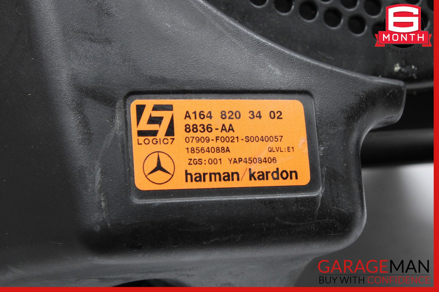 07-12 Mercedes X164 GL450 GL550 GL350 Rear Subwoofer Speaker Harman Kardon OEM