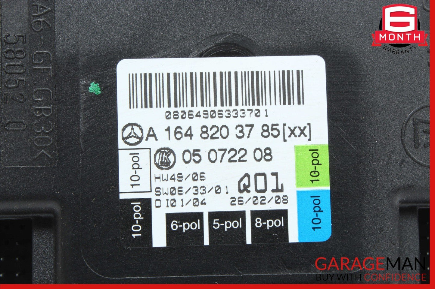 06-13 Mercedes W164 ML350 GL450 GL550 Front Left Driver Door Control Module OEM