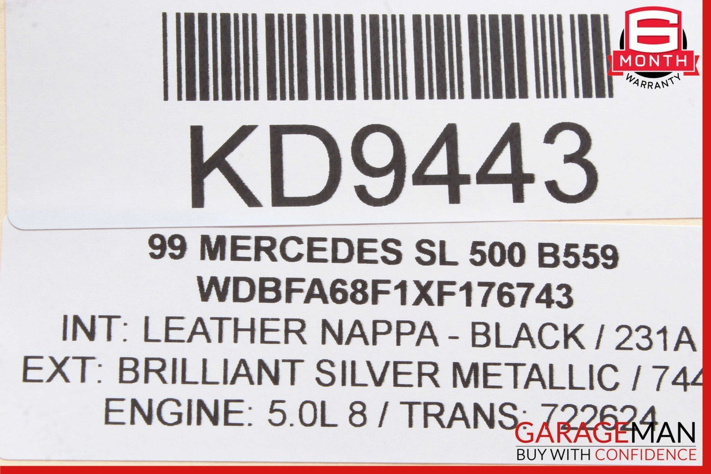 98-02 Mercedes SL500 E430 SLK230 Motorola Phone Communication Control Module