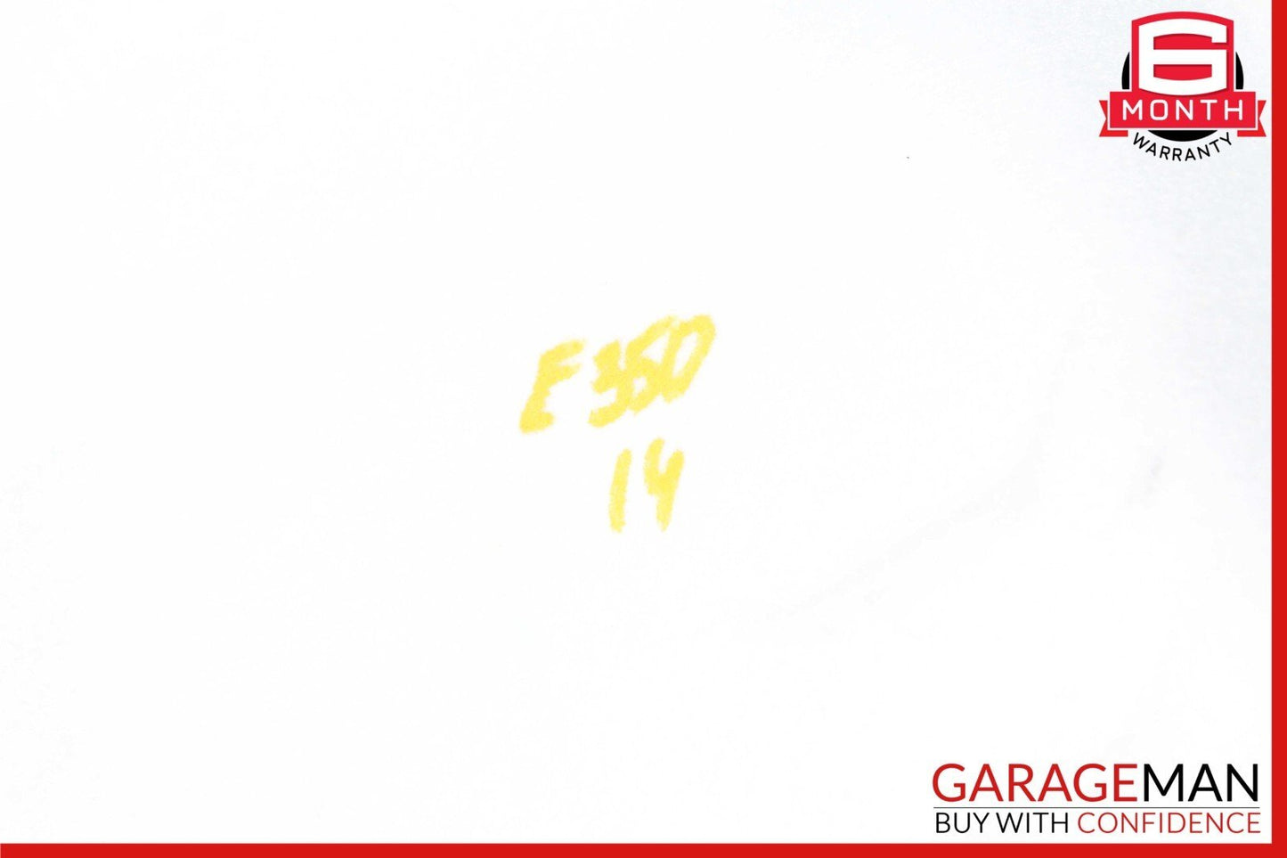 10-16 Mercedes W212 E350 E400 Front Left Driver Top Upper Seat Cushion Beige OEM