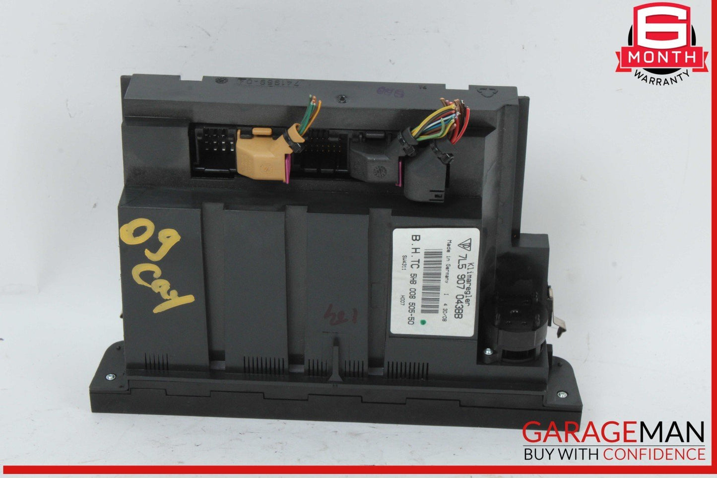03-10 Porsche Cayenne 957 A/C AC Heater Climate Control 7L5907043BB OEM