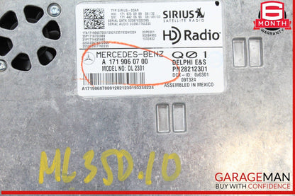 09-13 Mercedes W164 ML350 GL450 Sirius Satellite Radio Receiver 1719060700 OEM
