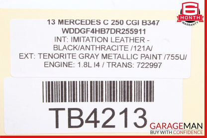 08-15 Mercedes W204 C250 C350 Power Steering Pump Reservoir Tank 0004602983