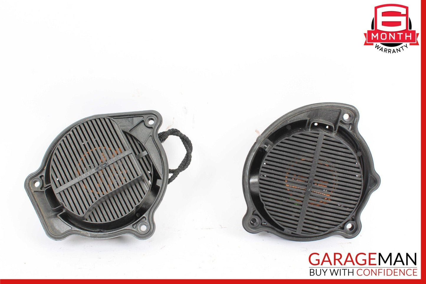 00-06 Mercedes W220 S430 Rear Left & Right Side Door Audio Sound Speaker Set OEM