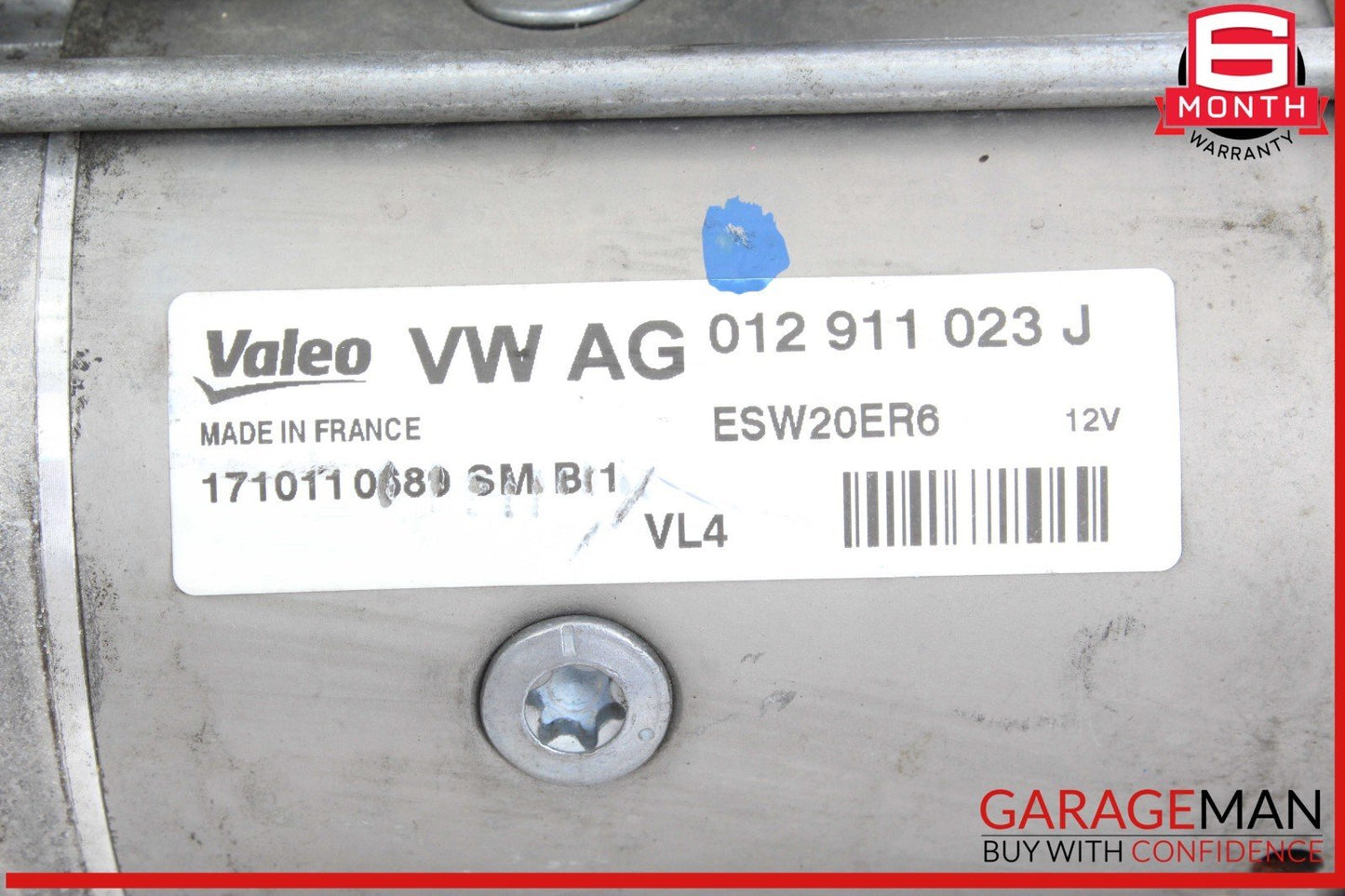 11-18 Porsche Cayenne 958 Engine Motor Starter 012911023J OEM