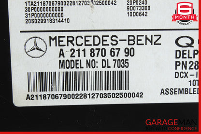 03-09 Mercedes C230 CLK350 SL55 AMG Sirius Satellite Radio Receiver 1698270162