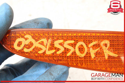03-06 Mercedes R230 SL500 Front Right Passenger Side Bumper Marker Light OEM