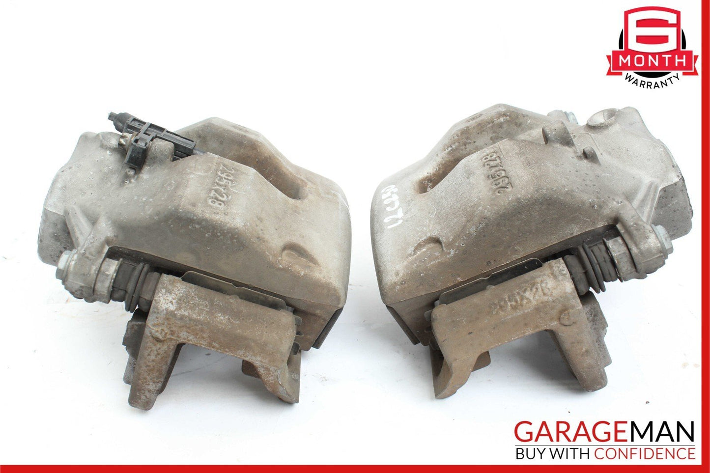 08-15 Mercedes W204 C250 Front Right & Left Brake Caliper Calipers Set OEM