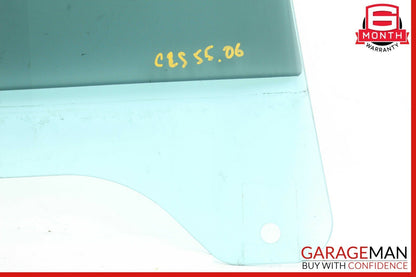 06-11 Mercedes W219 CLS500 CLS63 AMG Rear Left Side Door Window Auto Glass
