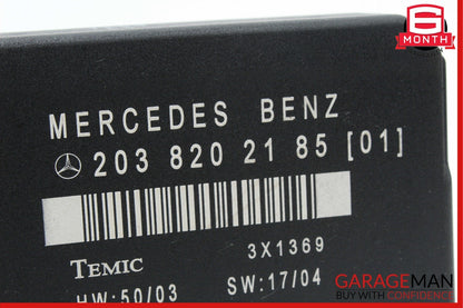 01-07 Mercedes W203 C230 C320 Rear Left Side Door Computer Control Module A95