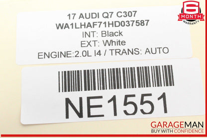 17-19 Audi Q7 Front Right or Left Side LED Head Light Lamp Ballast Module OEM