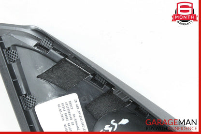 10-16 Mercedes W212 E500 Front Right Side Door Panel Tweeter Speaker Cover Black