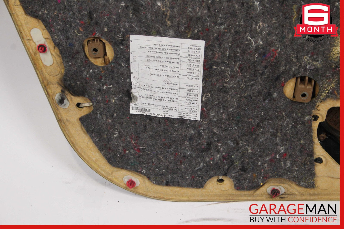 07-09 Mercedes W221 S550 Front Right Interior Door Trim Panel OEM