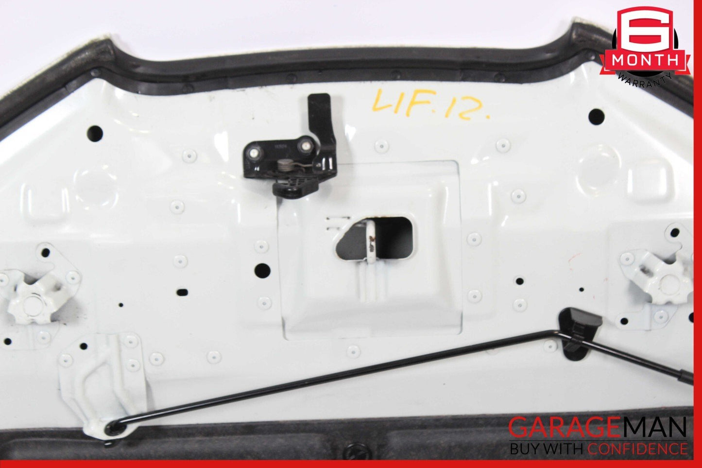 11-12 Nissan Leaf Front Hood Bonnet Panel Assembly White OEM