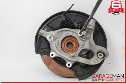 08-17 Mercedes W207 E350 C300 Rear Left Side Spindle Knuckle Hub w/ Rotor Disc
