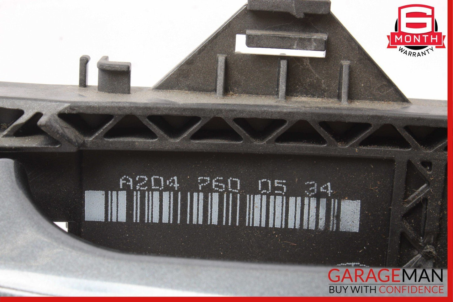08-11 Mercedes W204 C300 C250 Front Left Driver Side Exterior Door Handle Grey