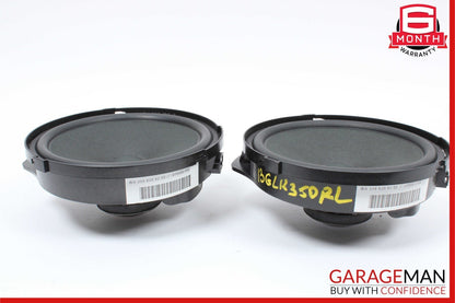 08-15 Mercedes W204 C350 C250 GLK350 Rear Door Audio Speaker Set of 2 Pc