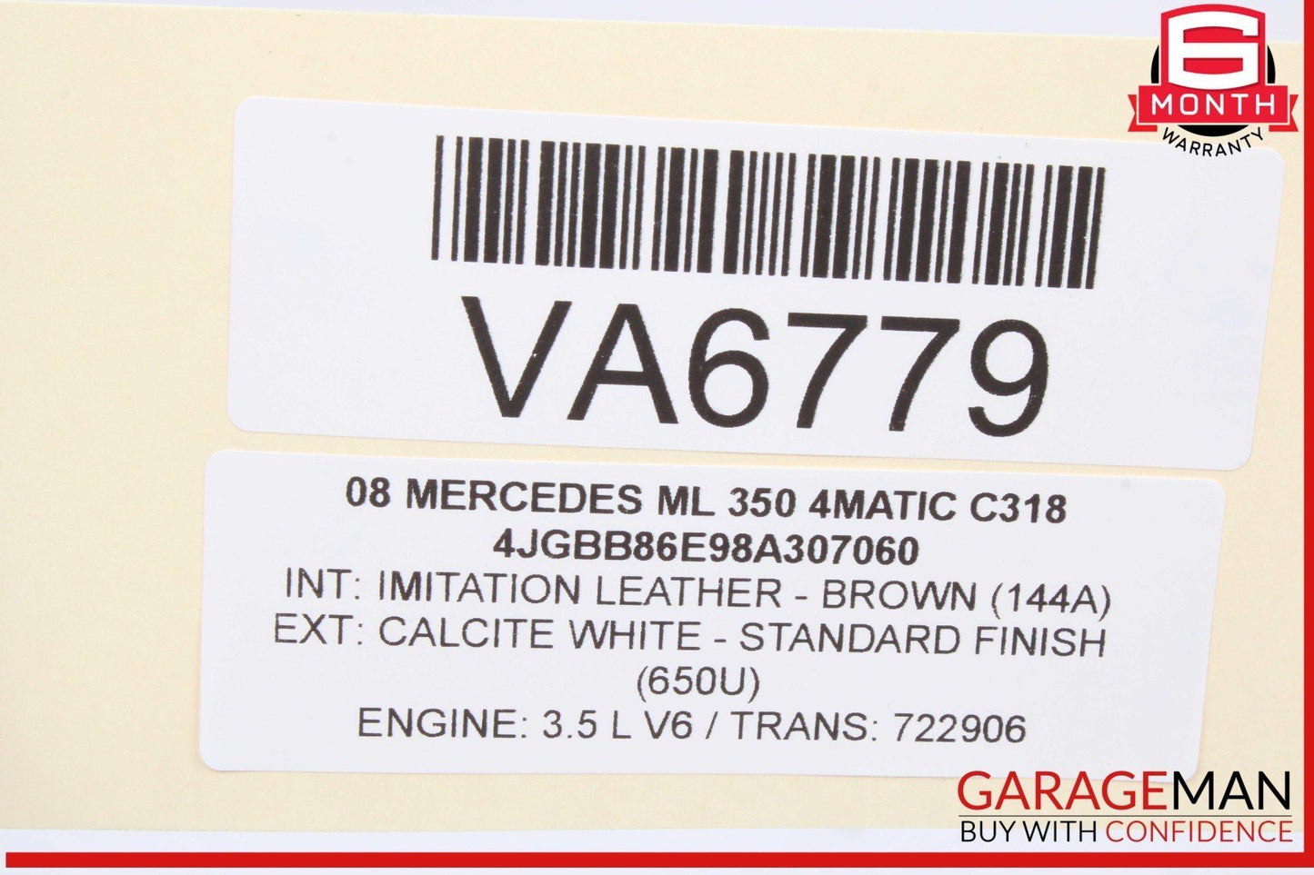 06-13 Mercedes W164 ML350 4MATIC Front Right Seat Adjust Control Switch Module
