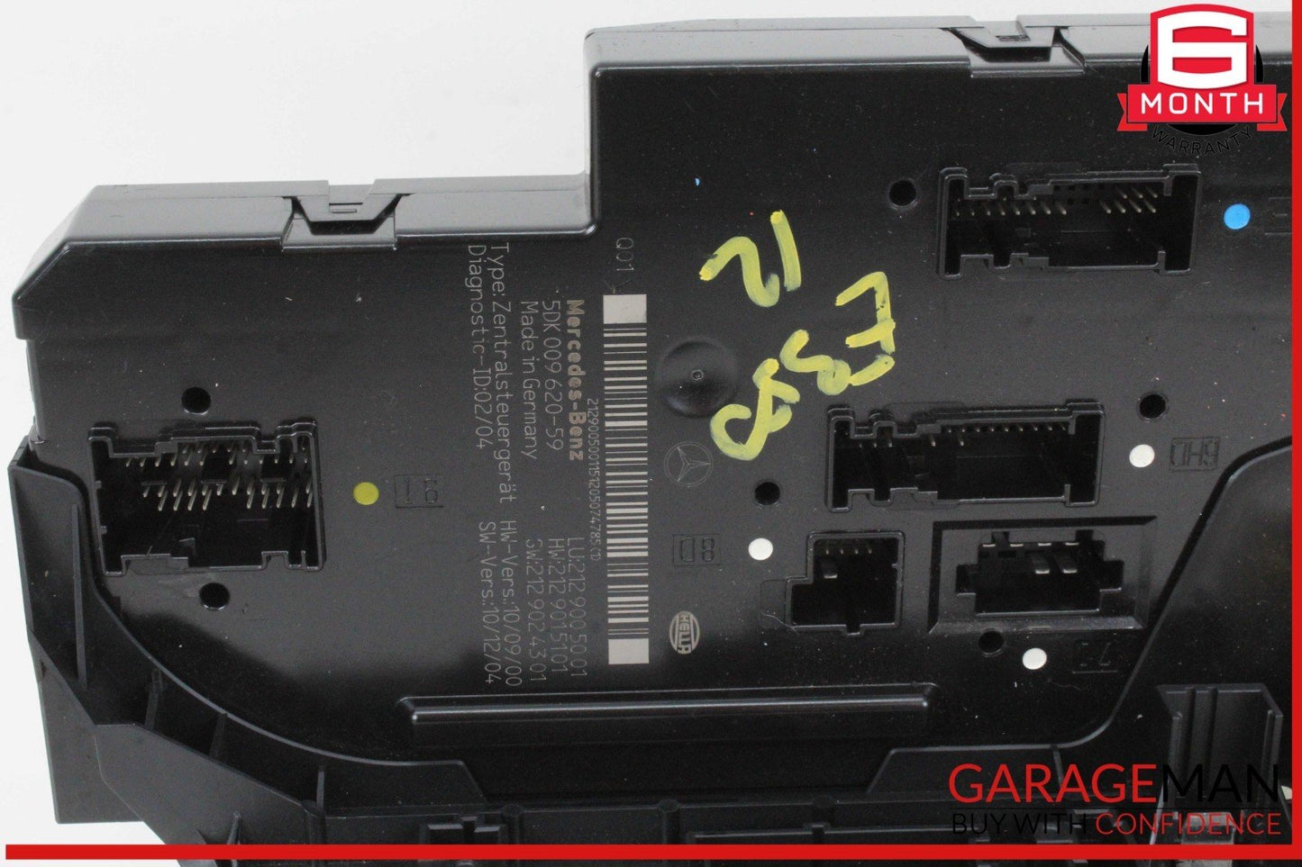 10-18 Mercedes W212 E350 E550 Rear SAM Module Relay Fuse Box 2129005001 OEM