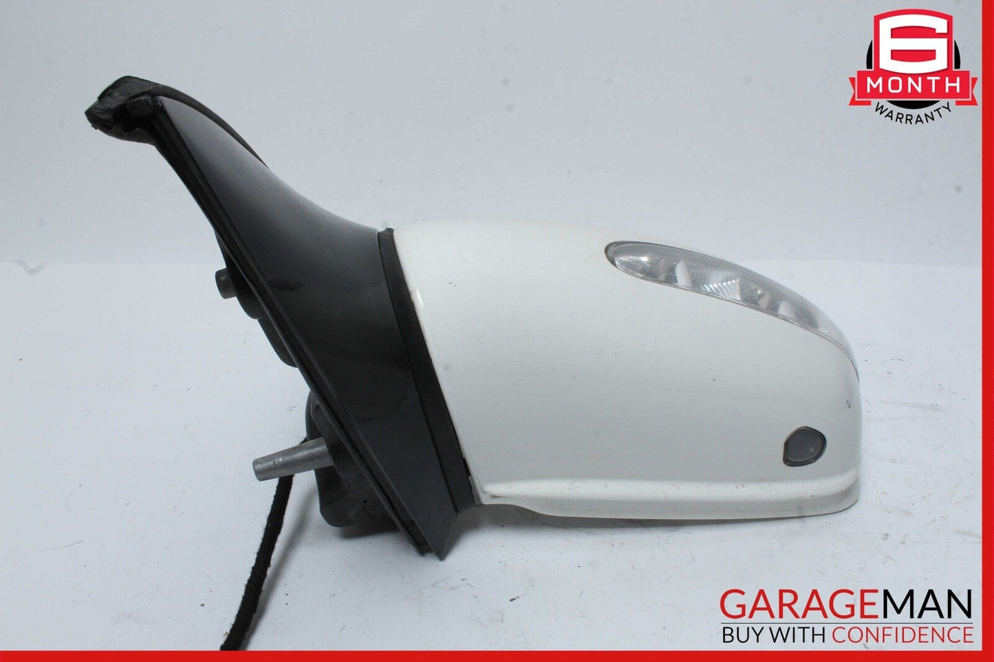 06-10 Mercedes W251 R350 Front Left Driver Side Mirror Door Rear View White OEM