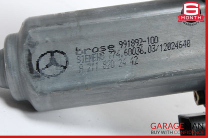 00-06 Mercedes W220 S430 S600 Window Regulator Motor Rear Right Side OEM