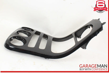15-18 Mercedes W205 C300 C350e Center Console Trim Bezel Black 2056805107 OEM